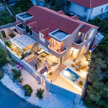 Villa Insula Ventum Trogir Bagian luar foto