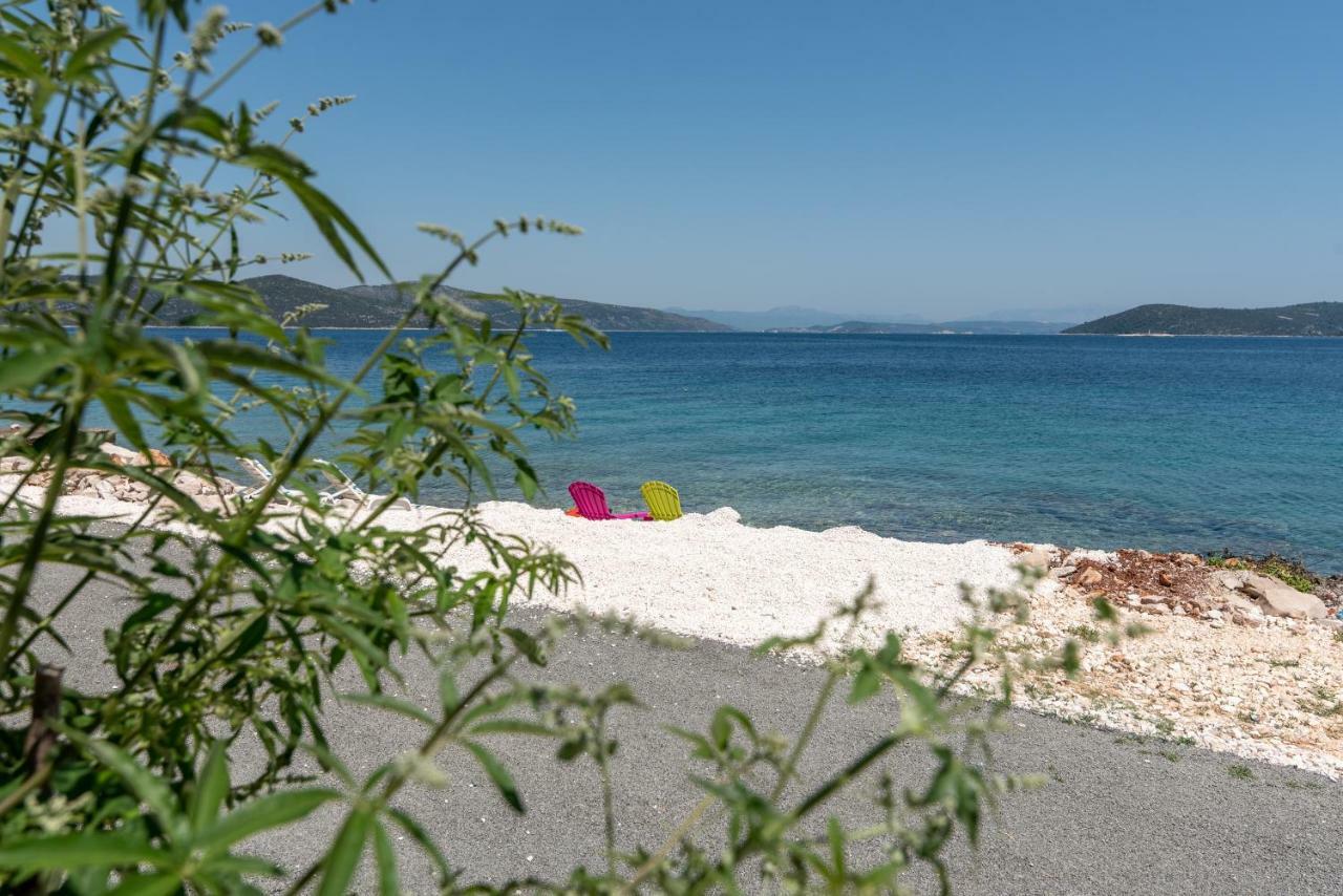 Villa Insula Ventum Trogir Bagian luar foto